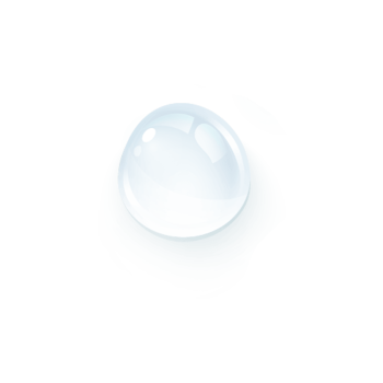 Illustrierter Wassertropfen